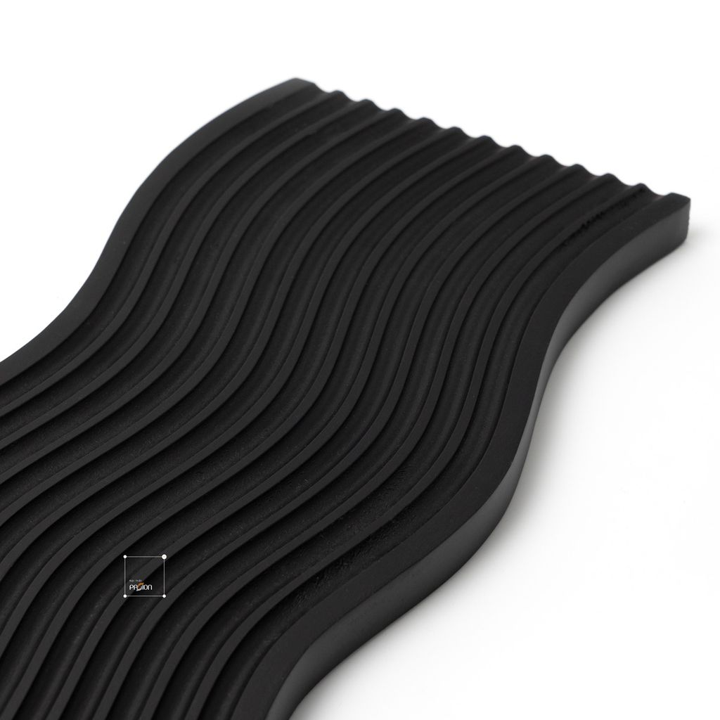 Thớt Gỗ Kẻ Sọc Gợn Sóng Đạo Cụ Chụp Ảnh Decor Bếp Sang Trọng