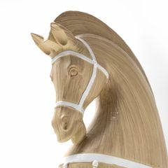 Ngựa Gỗ Decor Phong Cách Retro Châu Âu