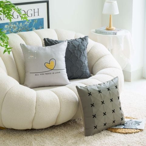 Set Vỏ Gối Tựa Lưng Phối Mẫu Phong Cách Hiện Đại 08