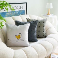 Set Vỏ Gối Tựa Lưng Phối Mẫu Phong Cách Hiện Đại 08