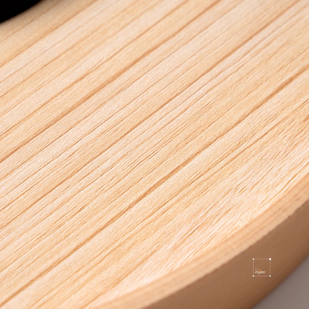 Đồng Hồ Gỗ Treo Tường Solid Wood Có Kim Giây Hàn Quốc