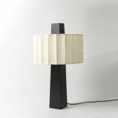 Đèn Bàn Hình Xếp Sọc Phong Cách Vintage