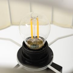 Đèn Bàn Hình Xếp Sọc Phong Cách Vintage