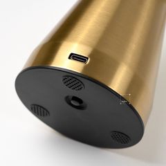 Đèn Bàn Di Động Kim Loại Cao Cấp Dùng Pin Sạc