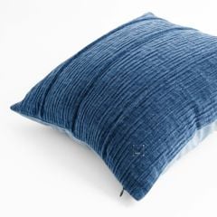 Vỏ Gối Tựa Lưng Dệt Bắc Âu Tông Xanh Sang Trọng