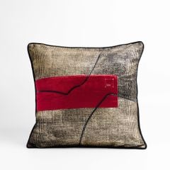 Vỏ Gối Tựa Lưng Trang Trí Tông Đen Cao Cấp