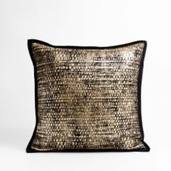 Vỏ Gối Tựa Lưng Trang Trí Tông Đen Cao Cấp