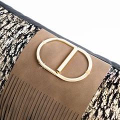 Vỏ Gối Tựa Lưng Trang Trí Tông Đen Cao Cấp