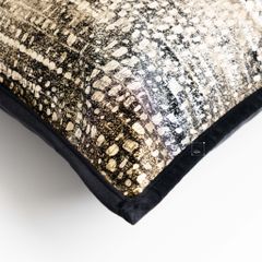 Vỏ Gối Tựa Lưng Trang Trí Tông Đen Cao Cấp