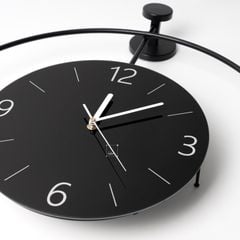 Đồng Hồ Treo Tường Tối Giản Minimalist Phối Vòng Kim Loại