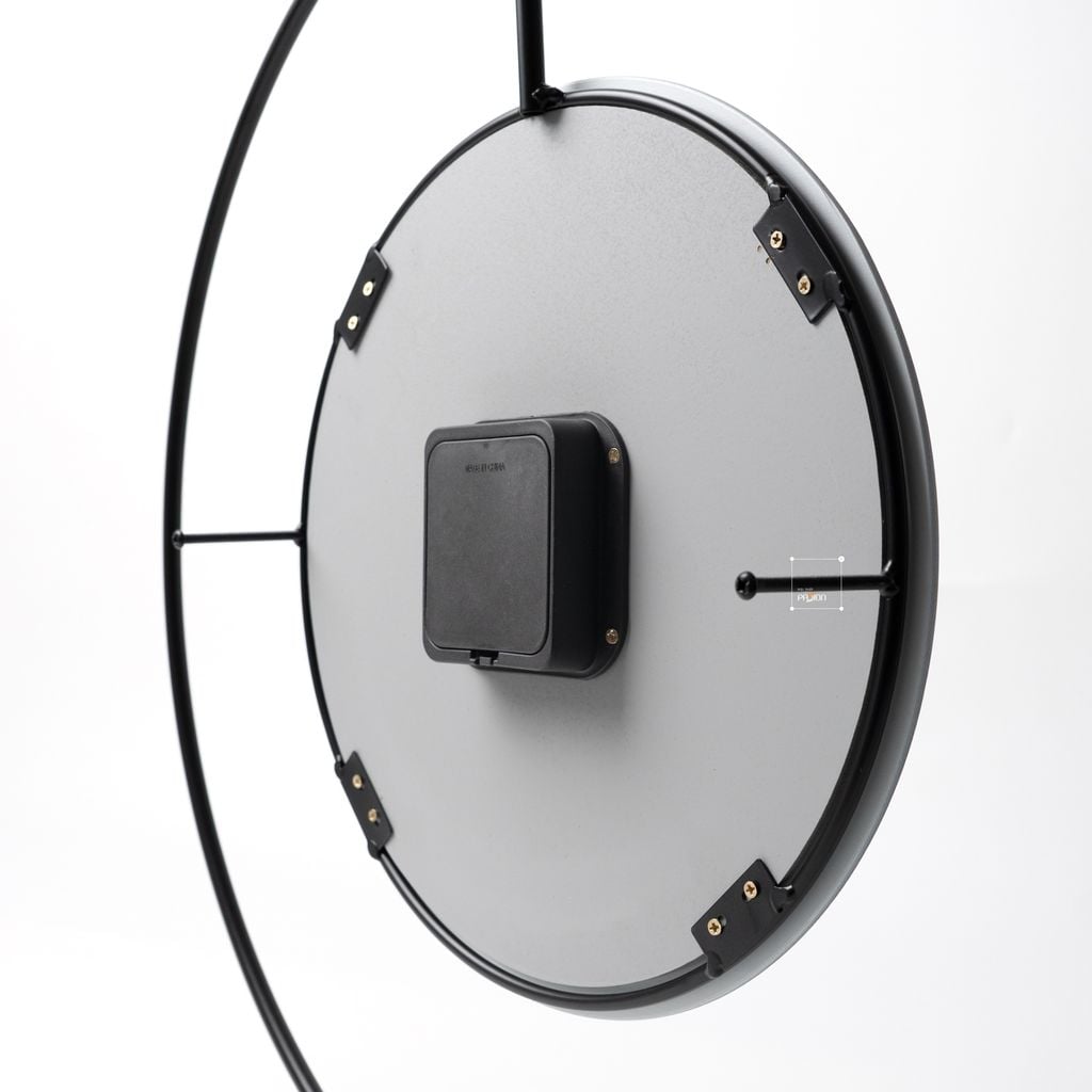 Đồng Hồ Treo Tường Tối Giản Minimalist Phối Vòng Kim Loại