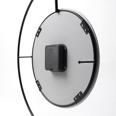 Đồng Hồ Treo Tường Tối Giản Minimalist Phối Vòng Kim Loại