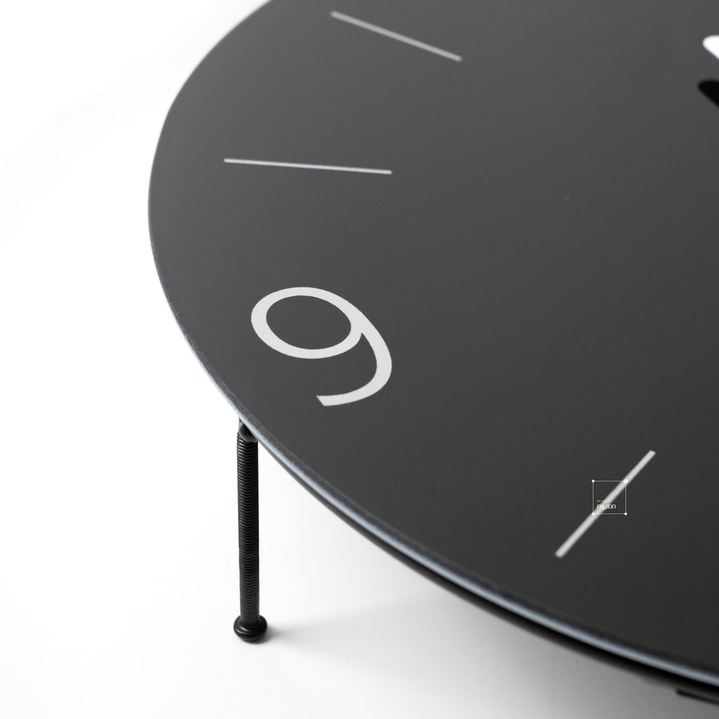 Đồng Hồ Treo Tường Tối Giản Minimalist Phối Vòng Kim Loại