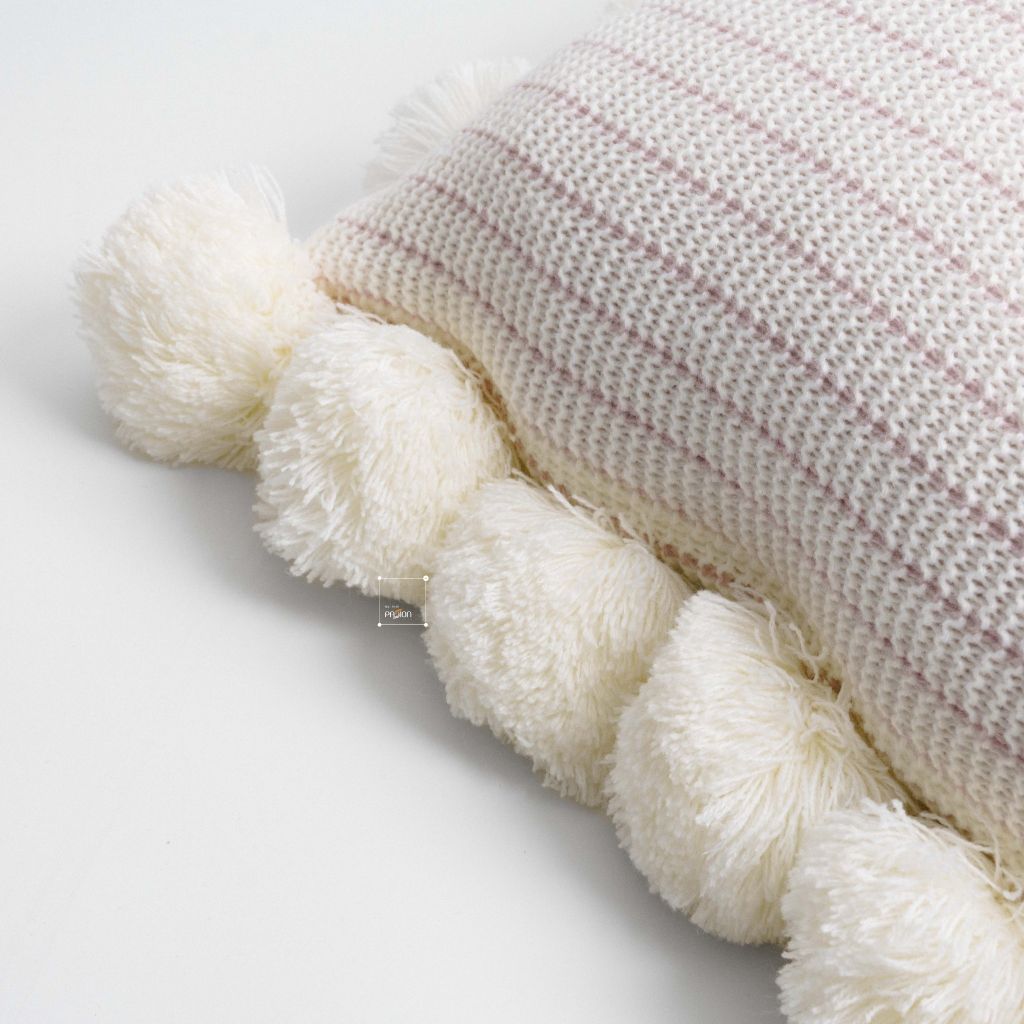 Vỏ Gối Tựa Lưng Canvas Thêu Nổi Green Olive