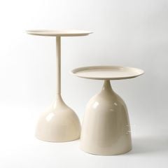 Cặp Bàn Trụ Nhỏ Trang Trí Sofa Phòng Khách Bàn Góc Đơn Giản