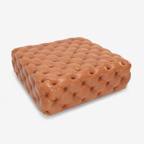 Đôn Da Décor Phòng Khách Làm Ghế Gác Chân Chesfiel