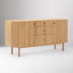 Tủ Console Phối Sọc Ellington
