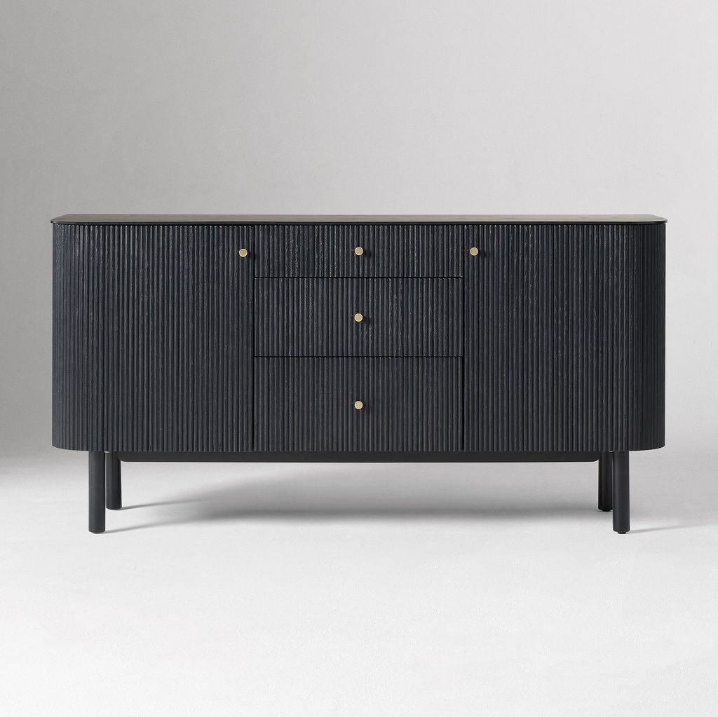 Tủ Console Phối Sọc Ellington