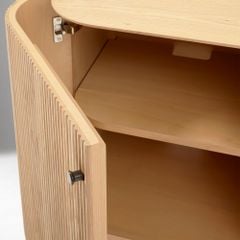 Tủ Console Phối Sọc Ellington