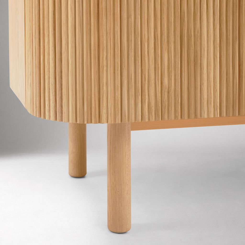 Tủ Console Phối Sọc Ellington