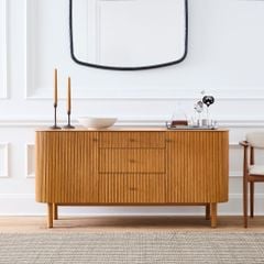 Tủ Console Phối Sọc Ellington