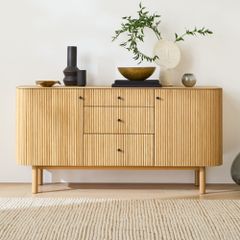 Tủ Console Phối Sọc Ellington