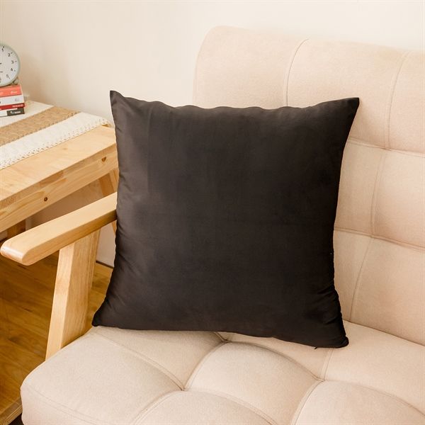 Vỏ Gối Tựa Lưng Sofa Nhung Trơn Màu Sắc Hiện Đại