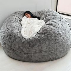 Ghế Lười Sofa Túi Tròn Bigsize 150cm Làm Giường Ngủ