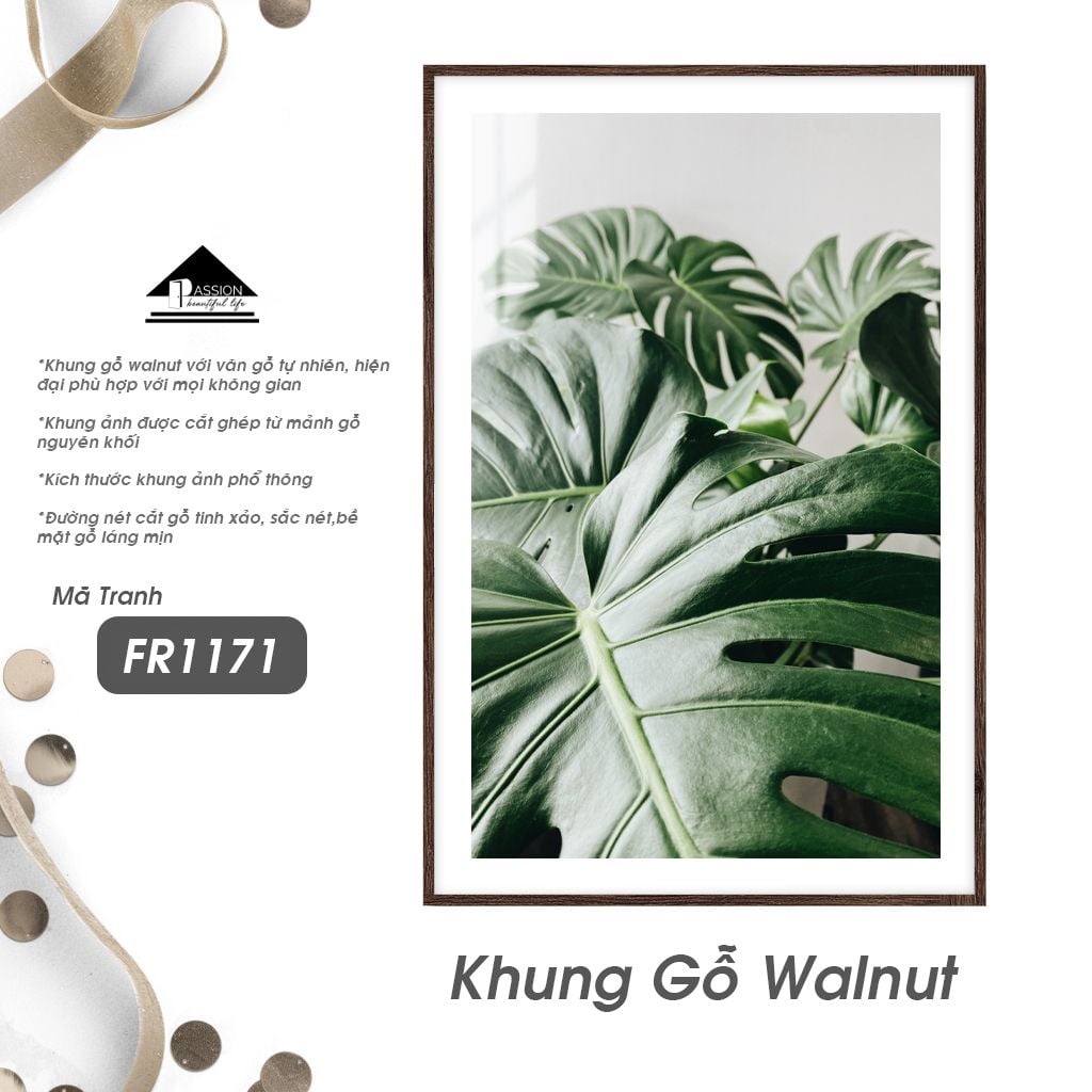 Tranh Thực Vật Passion FR1171