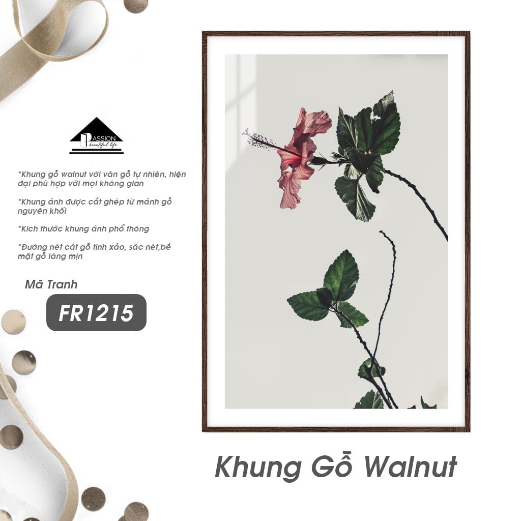 Tranh Thực Vật Passion FR1215