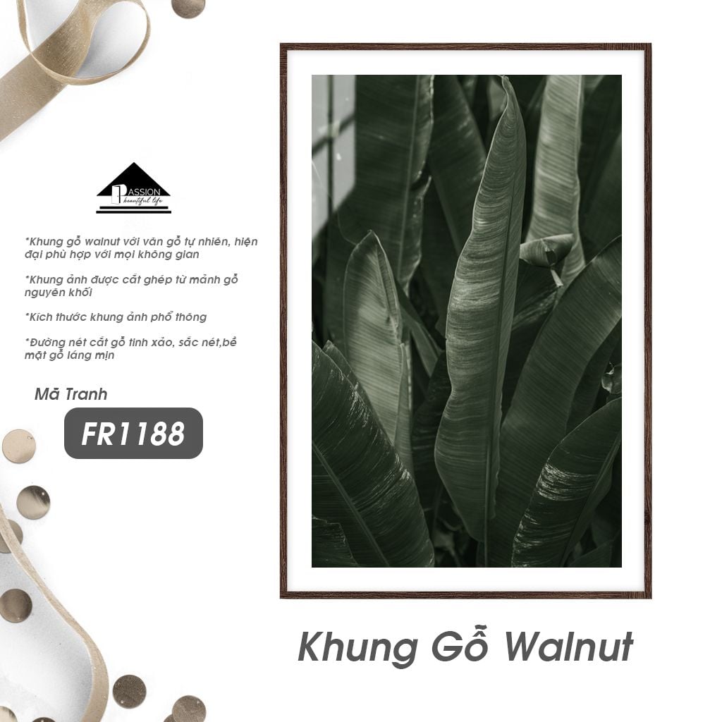 Tranh Thực Vật Passion FR1188