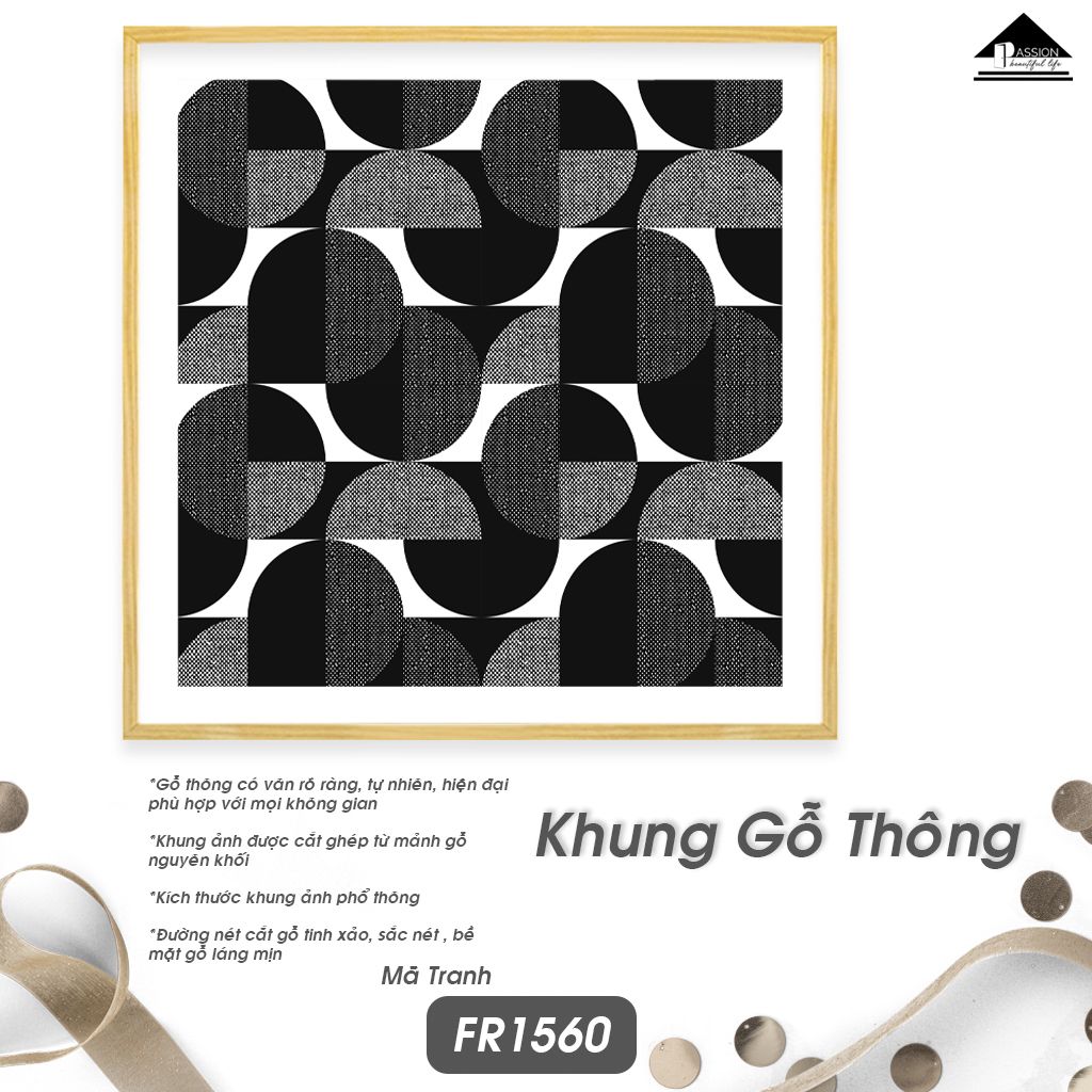 Tranh Hình Học Hiện Đại Passion FR1560