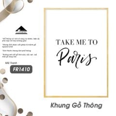 Tranh Chữ Passion FR1410
