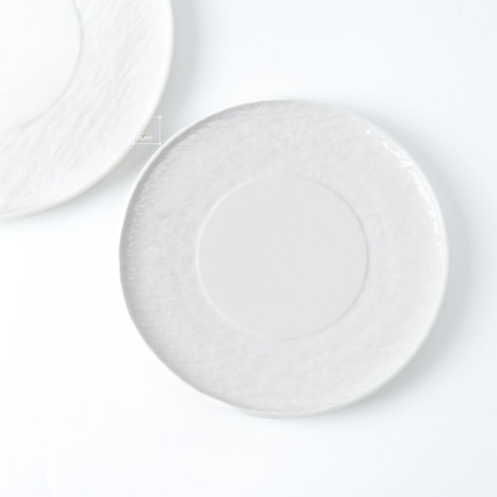 Dĩa Gốm Sọc Gân Trắng Châu Âu