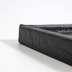 Khay Da In Phối Lông Ngựa Trang Trí Cao Cấp