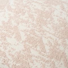 Vỏ Gối Tựa Lưng Dệt Nổi Hoa Be Hồng Nữ Tính