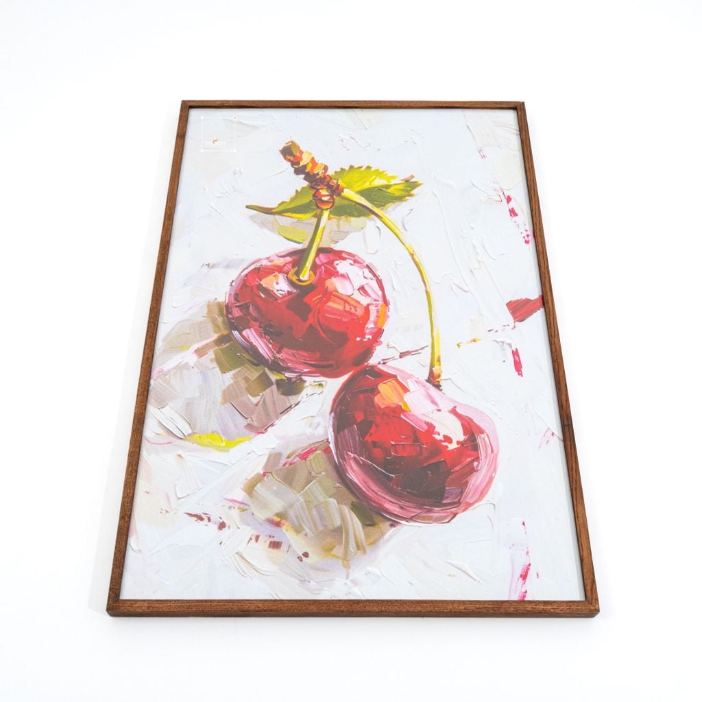 Tranh Treo Tường Painting Art Cherry