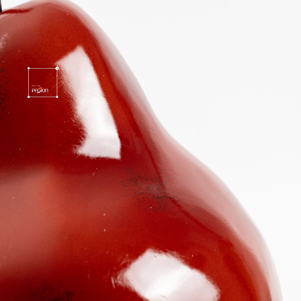 Tượng Trang Trí Quả Lê Đỏ Phong Cách Pháp