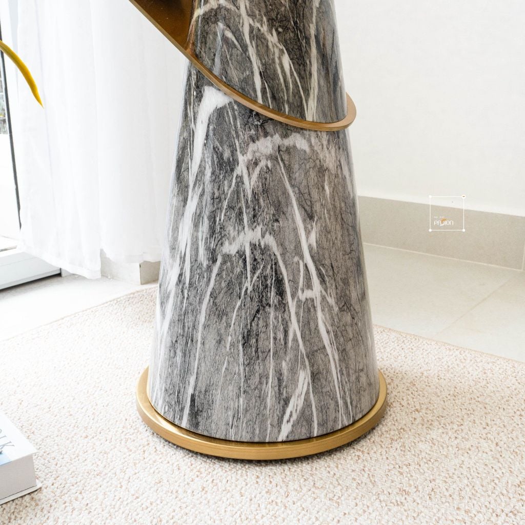 Bàn Trà Side Table Bàn Nhỏ Góc Phòng Hiện Đại Kiểu Ý Dáng Chữ V