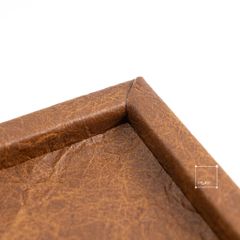 Khay Da In Phối Lông Ngựa Trang Trí Cao Cấp