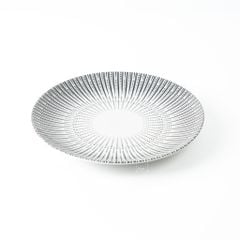 Dĩa Ăn Tròn Họa Tiết Lưới Bắc Âu