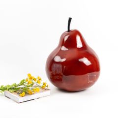 Tượng Trang Trí Quả Lê Đỏ Phong Cách Pháp