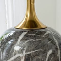 Bàn Trà Side Table Bàn Nhỏ Góc Phòng Hiện Đại Phong Cách Ý Kiểu Trụ Đá