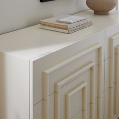 Tủ Console Viền Hình Học Hiện Đại Harway