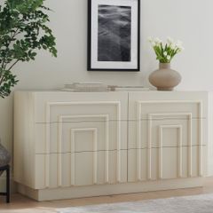 Tủ Console Viền Hình Học Hiện Đại Harway