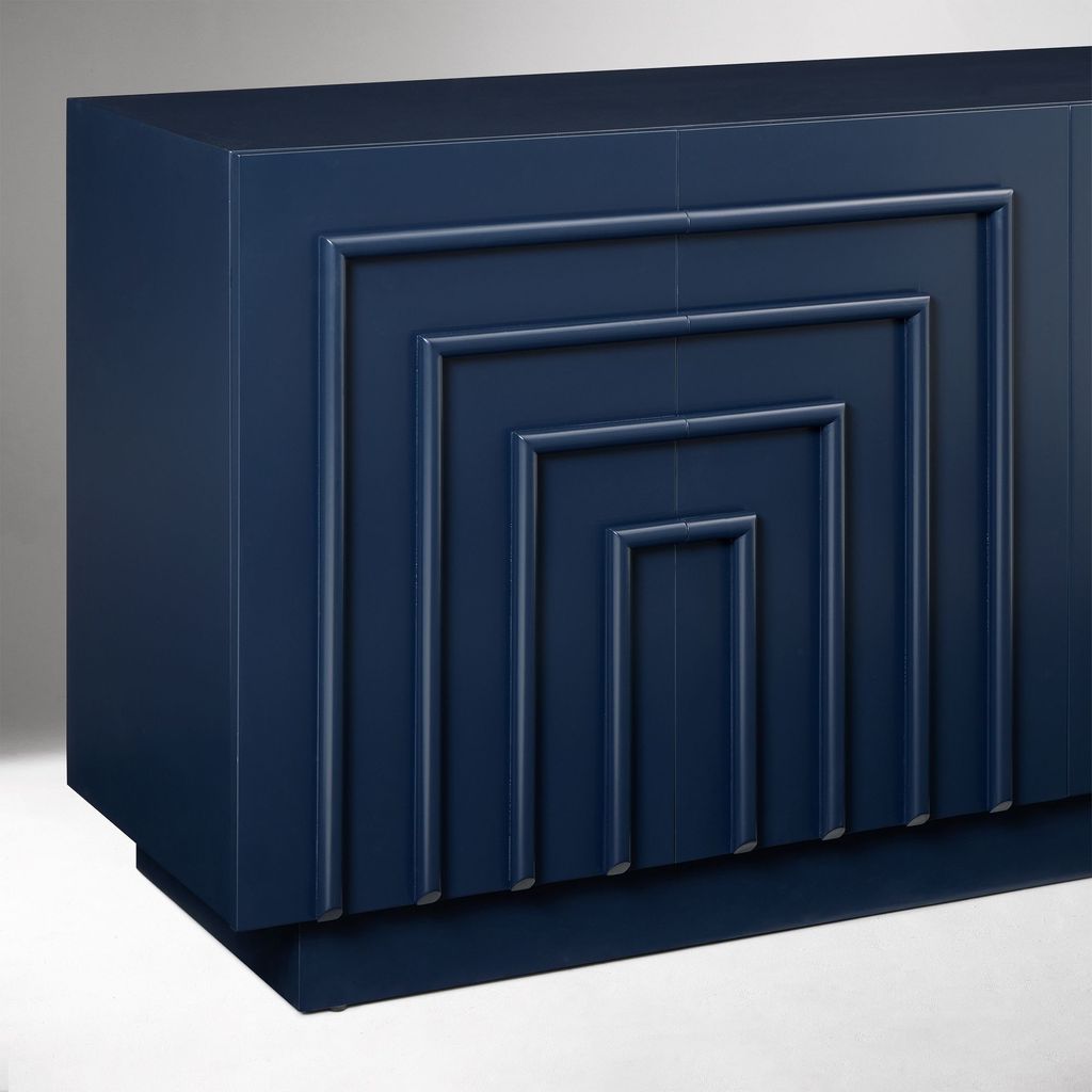 Tủ Console Viền Hình Học Hiện Đại Harway