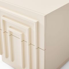 Tủ Đầu Giường Thiết Kế Sóng Vuông Bắc Âu