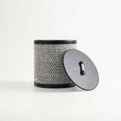 Hộp Trang Trí Sang Trọng Phối Da Kiểu Ý