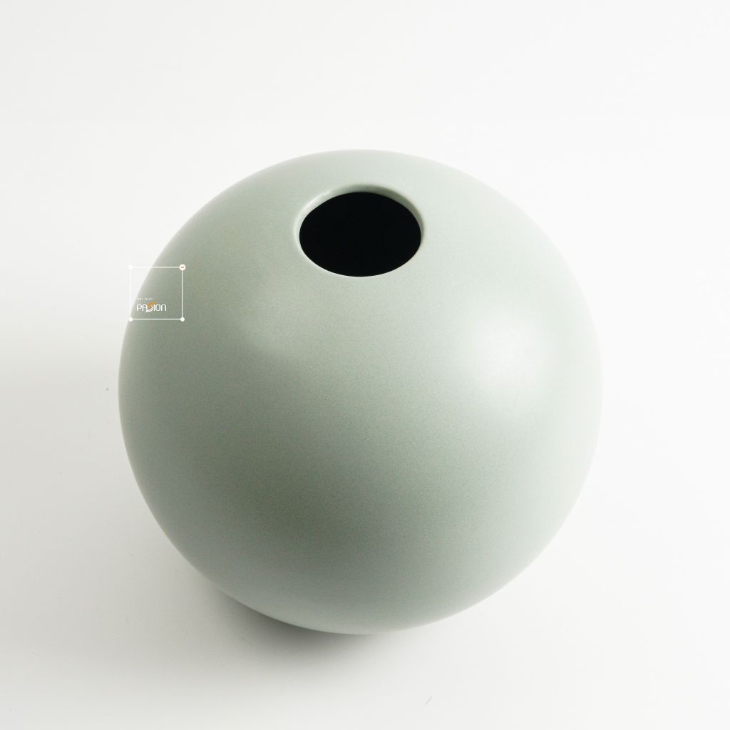 Bình Hoa Gốm Morandi Hình Cầu