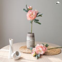 Hoa Hồng Mẫu Đơn 28 Cánh Trang Trí